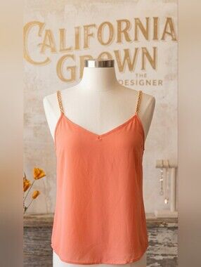 Women's Coral Chain-Strap Cami Top